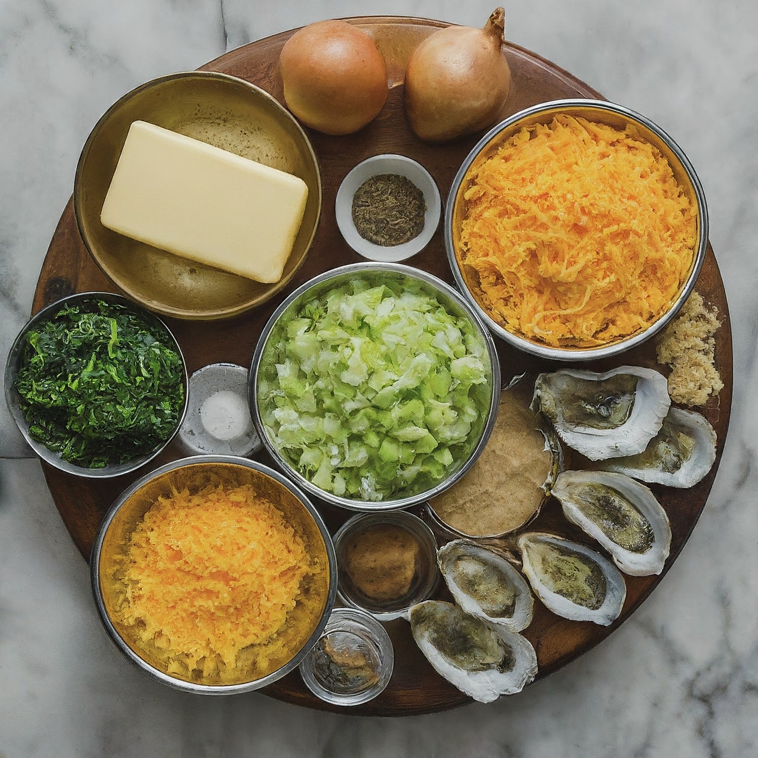 Oyster Rockefeller Casserole - Waterfront Seafood