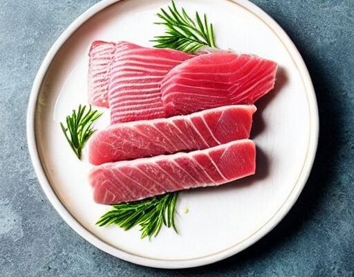 Marinated Fillet Of Cooked Tuna