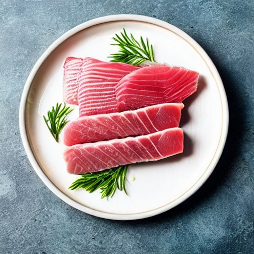 Marinated Fillet Of Cooked Tuna
