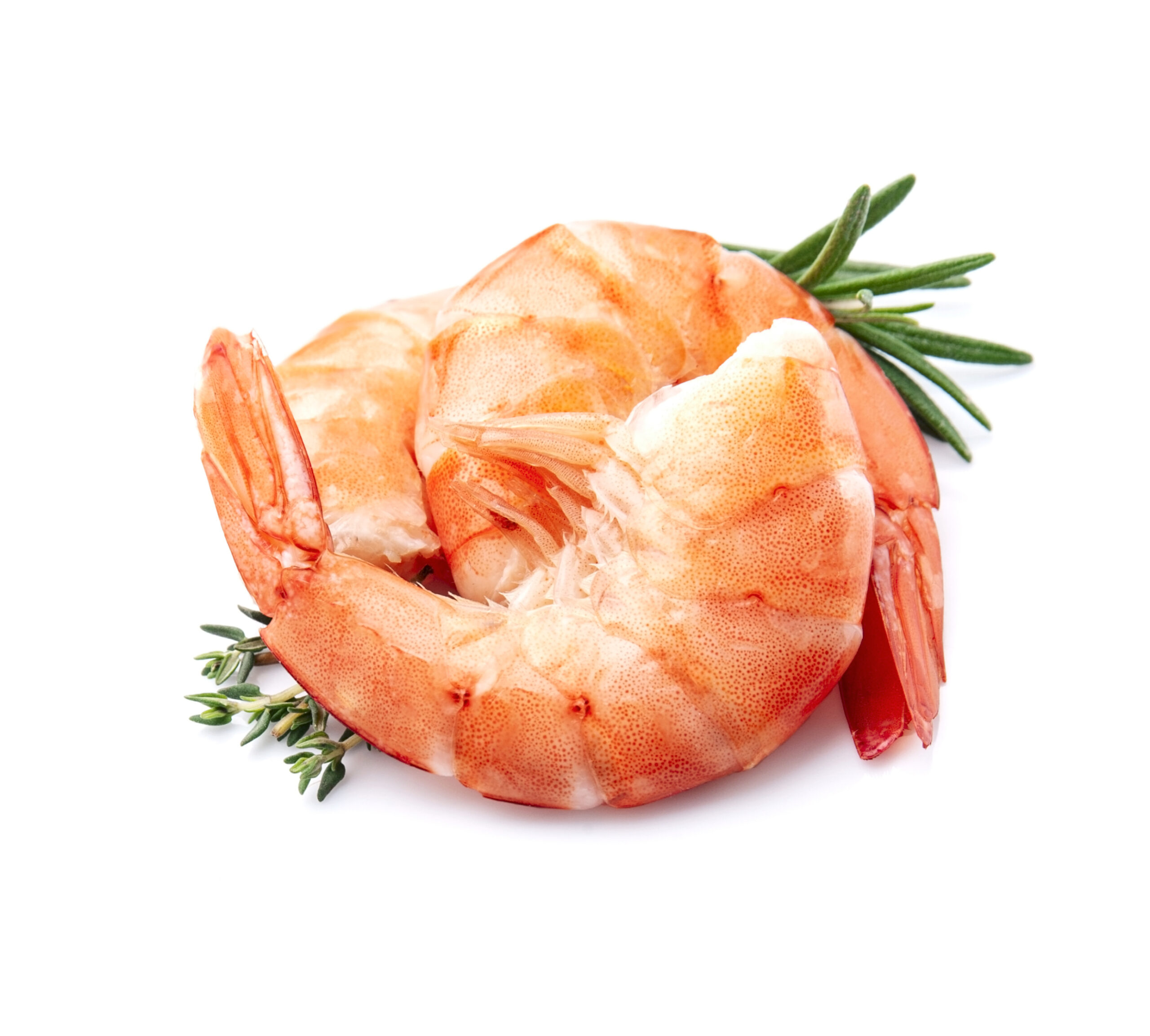 Shrimp with rosemary and thyme